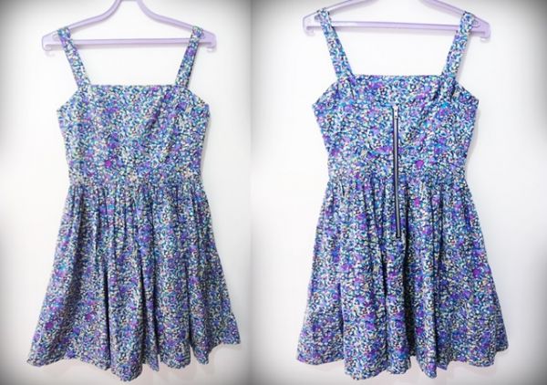 Vestido Floral M Semi-Novo