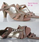 Sandalia 35/36 Semi nova